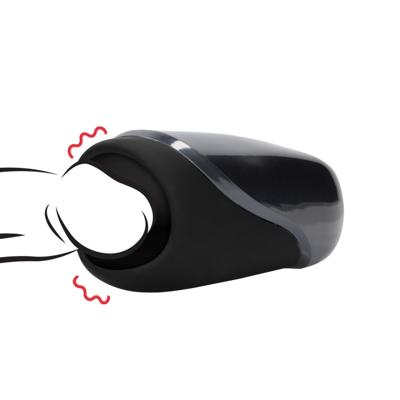 Loveline by Shots Vibrerende Masturbator Sleeve - Licoorzwart