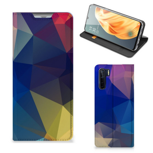 OPPO Reno3 | A91 Stand Case Polygon Dark