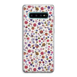Planets Space: Samsung Galaxy S10 Plus Transparant Hoesje