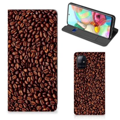 Samsung Galaxy A71 | Flip Style Cover | Koffiebonen