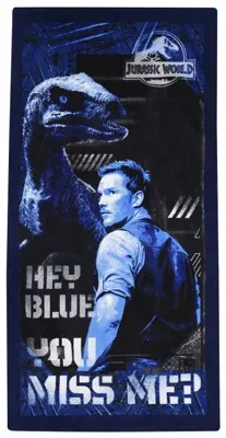 Jurassic World handdoek 70 x 140 cm