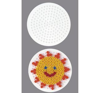 Hama strijkkralenbordje - rond klein