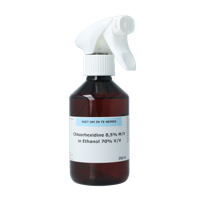 Orphi Chloorhexidine 0.5% alcohol 70% spray 250 Milliliter