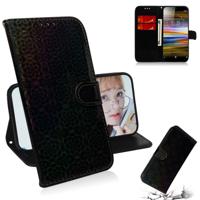 Voor Sony Xperia L3 effen kleur kleurrijke magnetische Buckle horizontale Flip PU lederen draagtas met houder & kaartsleuven & portemonnee & Lanyard (