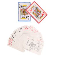 6x Pakjes speelkaarten 54 stuks   -