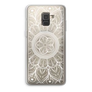 Roses Are Red: Samsung Galaxy A8 (2018) Transparant Hoesje