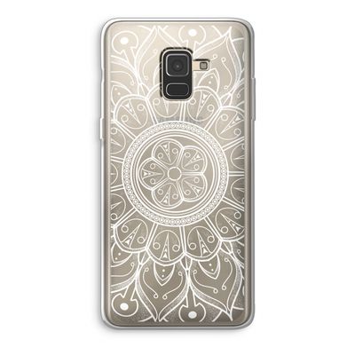 Roses Are Red: Samsung Galaxy A8 (2018) Transparant Hoesje