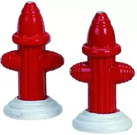 Lemax metal fire hydrant s/2 kerstdorp accessoire 2022