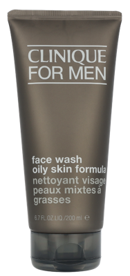 Clinique For Men Oil Control Face Wash 200ml Make-up verwijderaar en reiniger