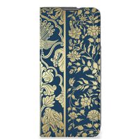 OnePlus Nord CE 2 5G Smart Cover Beige Flowers - thumbnail