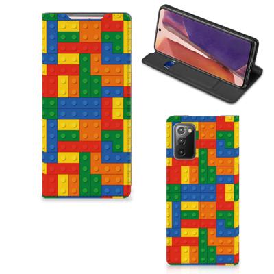 Samsung Galaxy Note20 | Hoesje met Magneet | Blokken