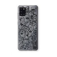 Vexx Black City : Samsung Galaxy A31 Transparant Hoesje