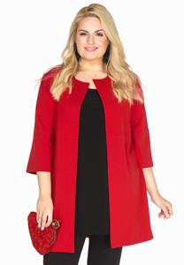 Yoek Jacket wrap | Rood | Maat 46/48