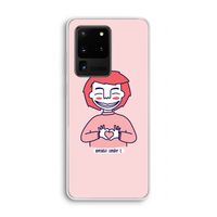 Hartje: Samsung Galaxy S20 Ultra Transparant Hoesje