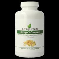 Livinggreens Omega 3 visolie complex 180 Capsules