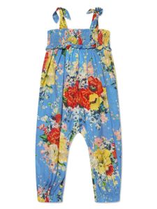 ZIMMERMANN Kids maillot de bain Alight à fleurs - Bleu