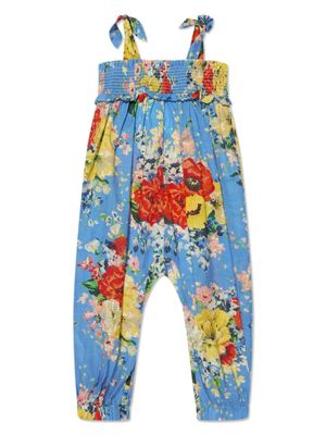 ZIMMERMANN Kids maillot de bain Alight à fleurs - Bleu