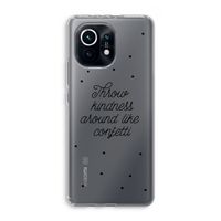 Confetti: Xiaomi Mi 11 Transparant Hoesje