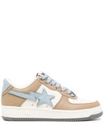 A BATHING APE® baskets en cuir à design colour block - Blanc - thumbnail