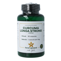 Liever Gezond Curcuma longa strong/ kurkuma 90 Vegetarische capsules