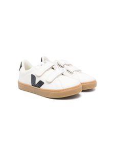 VEJA Kids baskets Esplar en cuir - Blanc