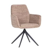 Woood Grant eetkamerstoel Zand Melange