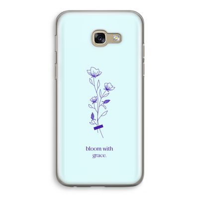 Bloom with grace: Samsung Galaxy A5 (2017) Transparant Hoesje