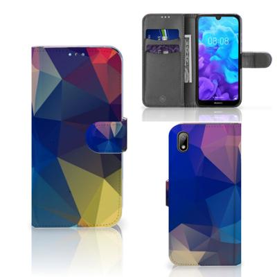 Huawei Y5 (2019) | Book Case | Polygon Dark