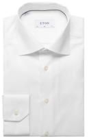 ETON Slim Fit Overhemd wit, Effen - thumbnail