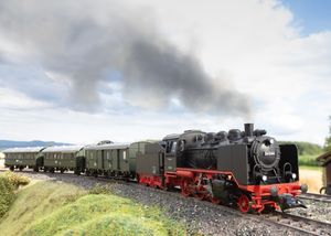 Märklin Class 24 Steam Locomotive with a Tender schaalmodel onderdeel en -accessoire Locomotief