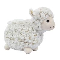 Knuffeldier Schaap/lammetje - zachte pluche stof - premium kwaliteit knuffels - wit - 26 cm