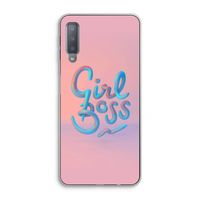Girl boss: Samsung Galaxy A7 (2018) Transparant Hoesje