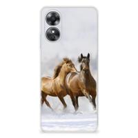 OPPO A17 | TPU Hoesje | Paarden