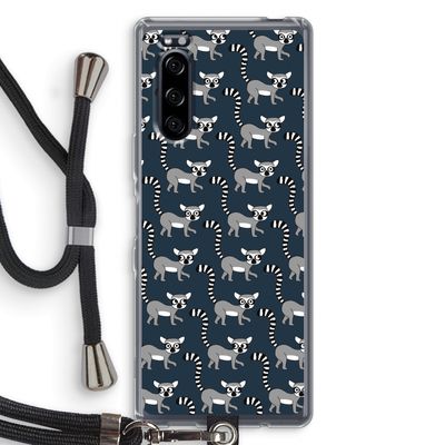 Makis: Sony Xperia 5 Transparant Hoesje met koord