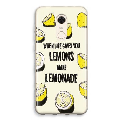 Lemonade: Xiaomi Redmi 5 Transparant Hoesje