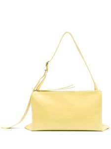 Jil Sander sac porté épaule médium en cuir - Jaune