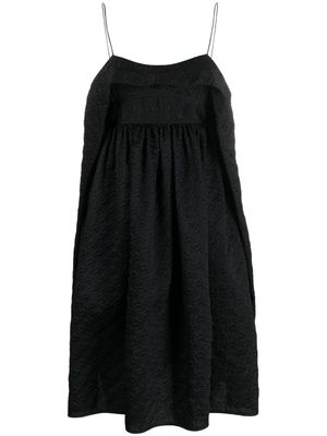 Cecilie Bahnsen robe à taille empire - Noir