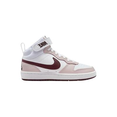 Casual Kindersneakers Nike COURT BOROUGH MID 2 BG CD7782 118 Wit - Maat: 38