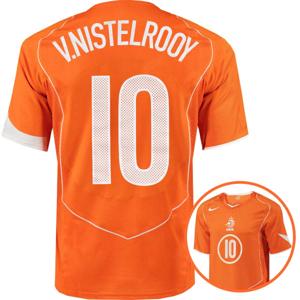 Nike Nederland Total 90 Van Nistelrooy 10 Thuisshirt 2004 Reissue
