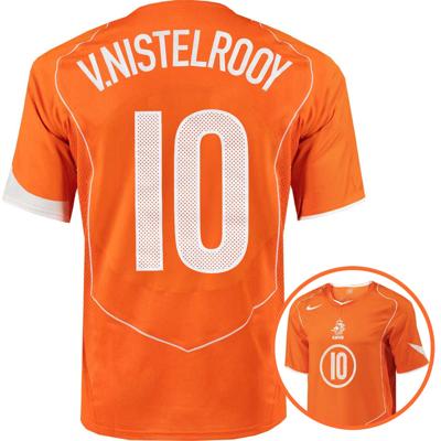 Nike Nederland Total 90 Van Nistelrooy 10 Thuisshirt 2004 Reissue