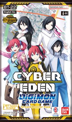Digimon TCG BT-22 Cyber Eden Booster Pack
