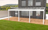 Aluminium aanbouwveranda Velvetline 700x350 cm - Glasdak - thumbnail