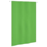 VidaXL Balkonscherm 160x240 cm oxford stof lichtgroen
