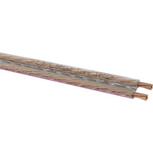 Oehlbach 1006 Luidsprekerkabel 2 x 1.5 mm² Transparant per meter