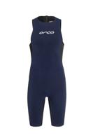 Orca Apex swimskin mouwloos zwart/blauw dames