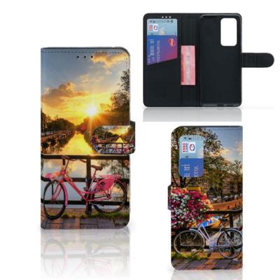 Huawei P40 Pro | Flip Cover | Amsterdamse Grachten