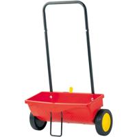 WOLF-Garten we 330 universele strooiwagen strooiapparatuur (rood/geel)