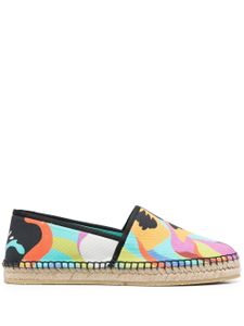 ETRO espadrilles à imprimé graphique - Noir