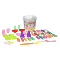 Lobbes Kleiset in opbergbox ijsjes - 24 kleuren klei