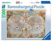 Legpuzzel Wereldkaart 1594 met 1500 stukjes | Ravensburger - thumbnail